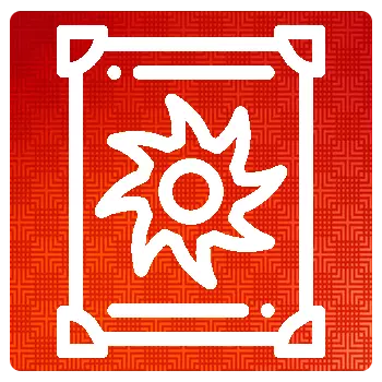 Hindi tarot card reading icon